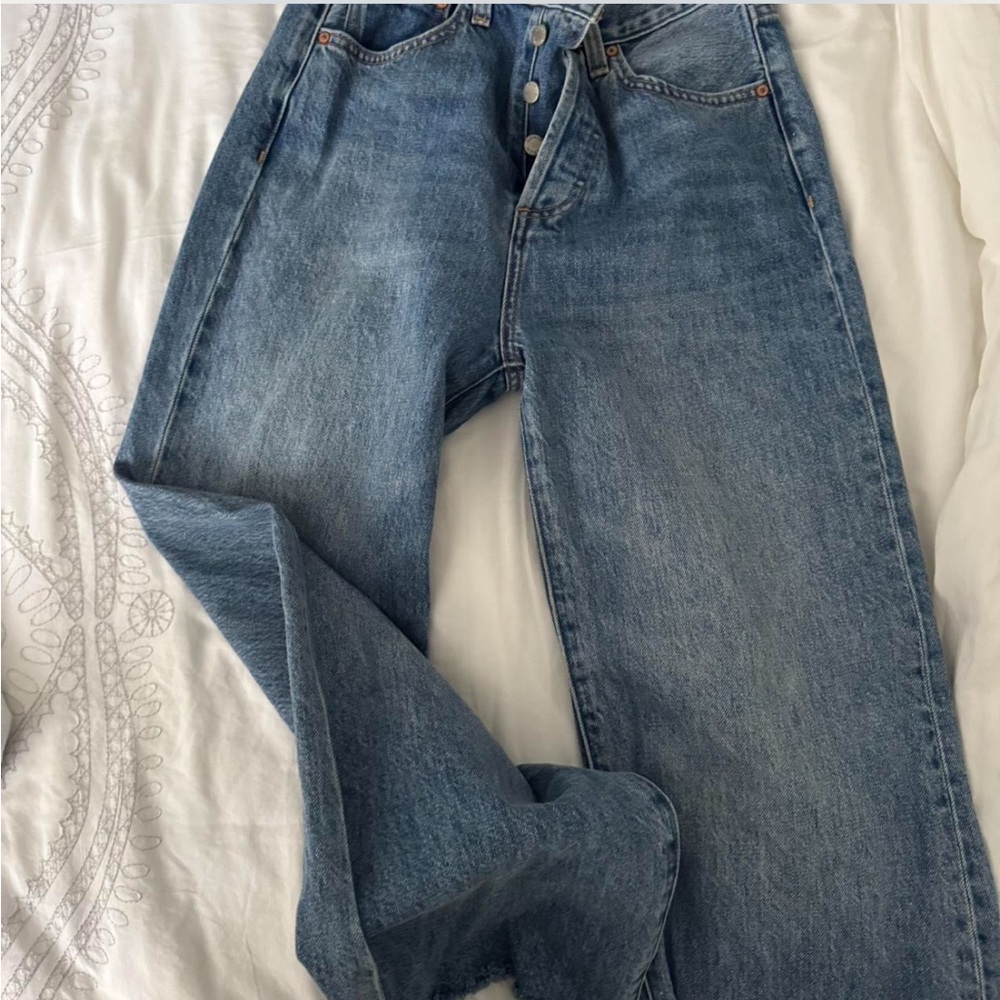 Aritzia High Rise Women Jeans - Blue